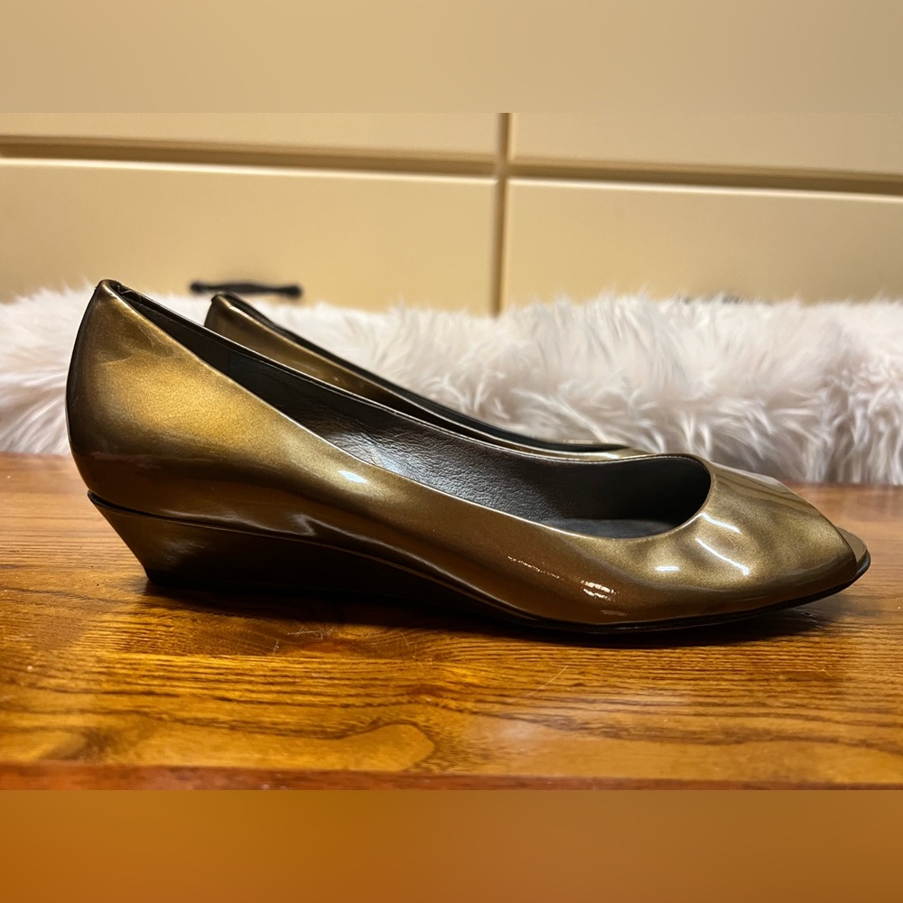 Cole Haan Metallic Wedges